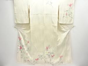 前田華清作　木蓮模様訪問着